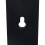 Schlauchhalter Wand schwarz 6