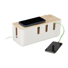 Kabelbox weiß