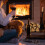 Metal firewood basket with stove tools 3