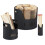3-piece set for indoor firewood storage 1