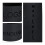 3-piece set for indoor firewood storage 6
