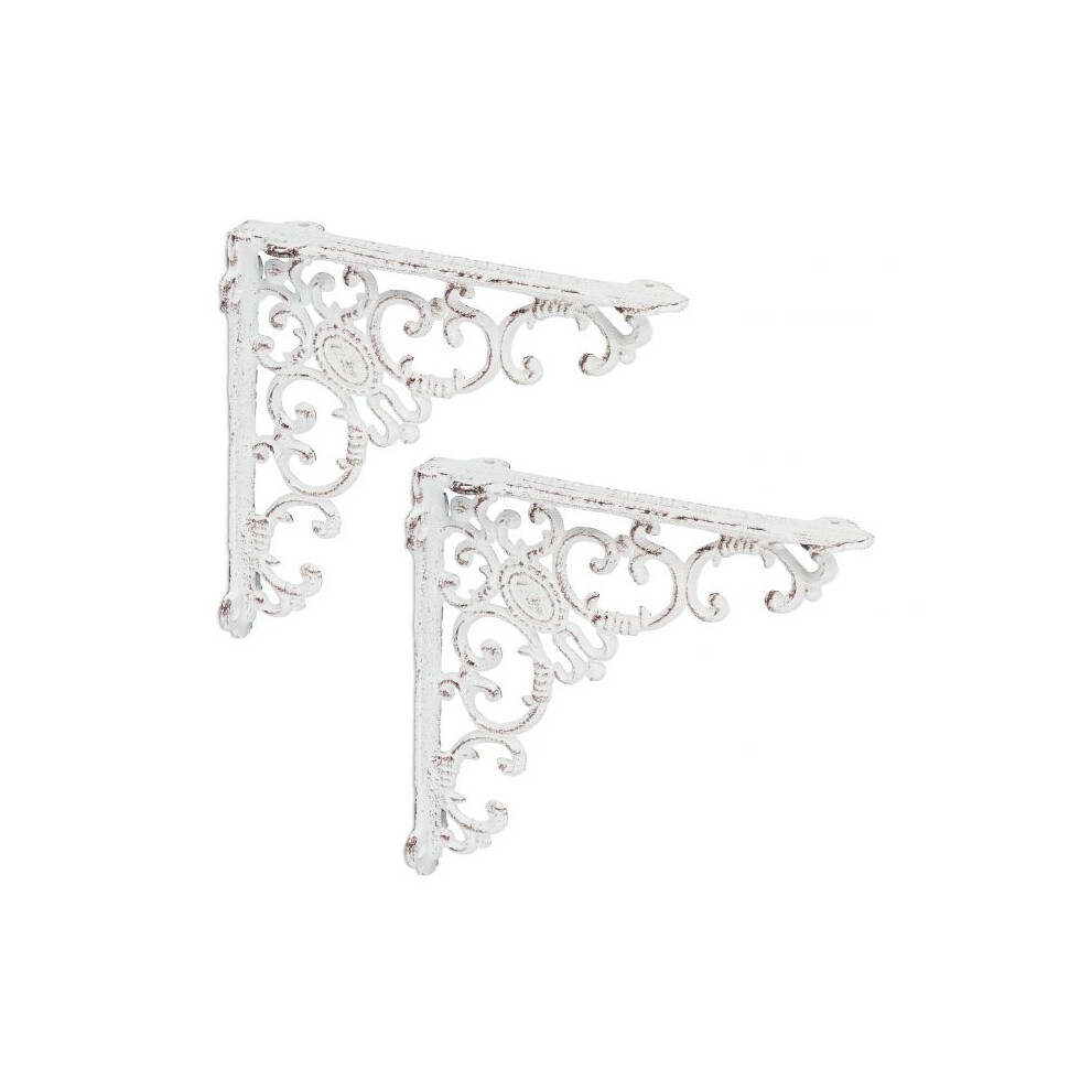 2X Shelf Bracket Forged In Cast Iron 730056386505
