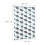 Duschrollo mit geometrischem Design 4