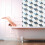 Duschrollo mit geometrischem Design 2
