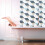 Duschrollo mit geometrischem Design 3