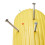 Hjul for trillebår solid gummi 4,00-6 8