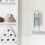 Wall-mounted hand sanitizer dispenser 500 ml 5