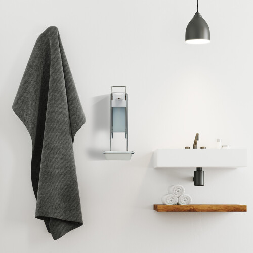 Wall-mounted hand sanitizer dispenser 500 ml 1