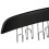 Gürtelhalter Holz schwarz 7