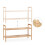 Stackable shoe shelf in walnut 6