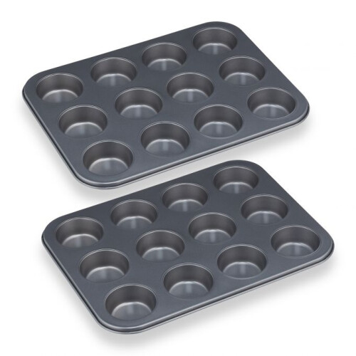 12er Set Muffinformen im 2er Set