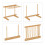 Drying rack for pasta with 8 arms 6