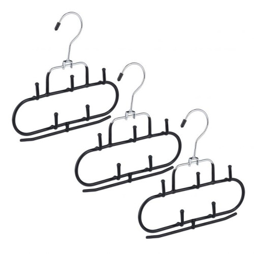 3er-Set Gürtelhalter mit 5 Haken