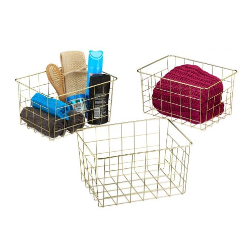 Drahtkörbe - 3er-Set