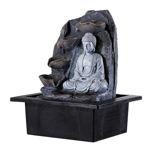Living And Home Indoor Tabletop Fountain Buddha Decor 2
