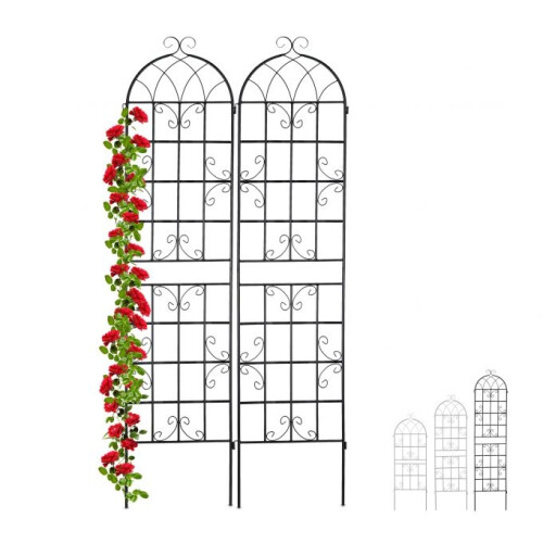 Trellis sæt af 2 i landlig stil