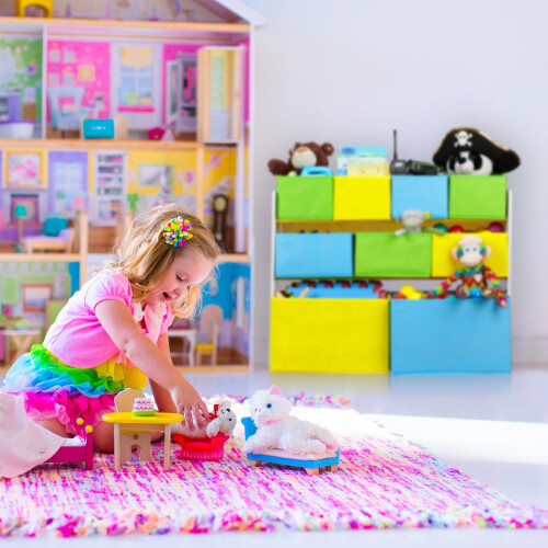 Kinderregal mit Motiv und 9 Schubladen 2