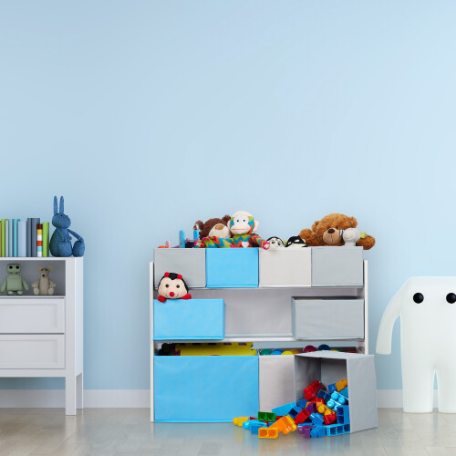 Kinderregal mit Motiv und 9 Schubladen 1