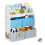Kinderregal mit 4 Stoffschubladen 1