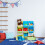 Kinderregal mit 9 Schubladen und Motiv 6