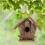 Dekoratives Vogelhaus in verschiedenen Designs 2