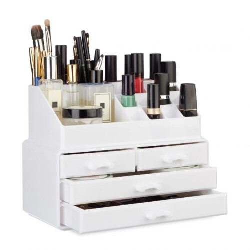 Make-up-Aufbewahrung mit 4 Schubladen