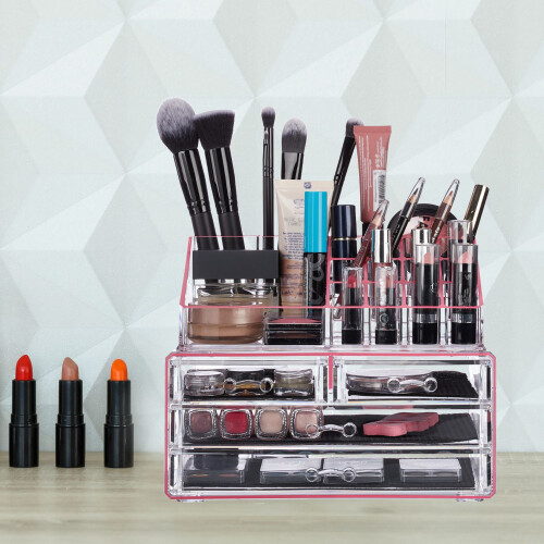 Make-up-Aufbewahrung mit 4 Schubladen 1