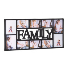 Family collage frame for 10 photos