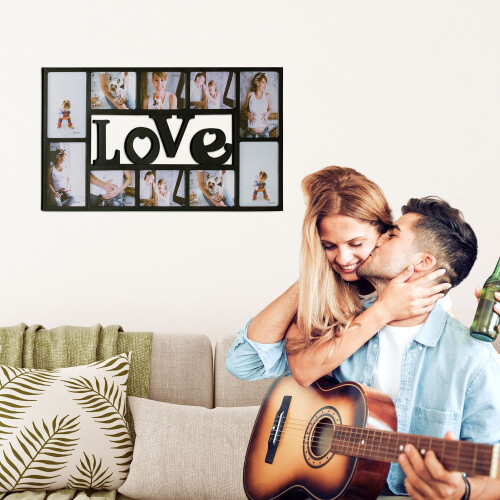 Collageramme LOVE til 10 billeder 1