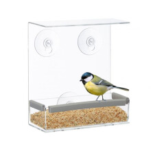 Vogelfutterstation für Fenster