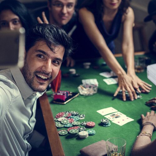 Pokertasche mit 500 Chips 2