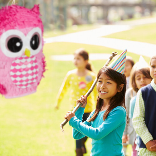 Pinata pink owl 2