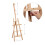 Caballete ajustable de madera de haya 6