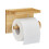 Toilettenpapierhalter mit Ablage 1