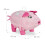 4 pcs. pinator pig 4
