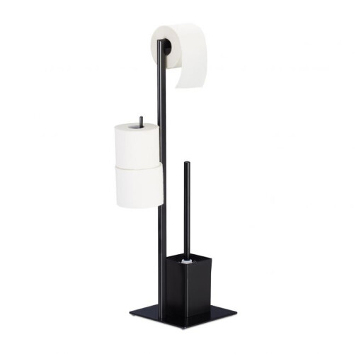 Toilettensitz in Schwarz