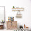 Porte-serviettes mural en bambou 5
