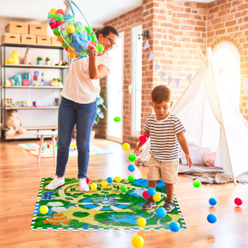 Puzzlematte Dinosaurier 1