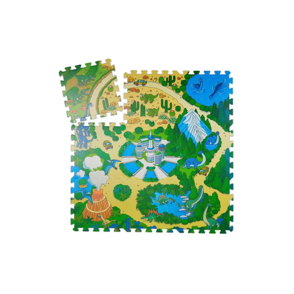 Puzzle Mat Dinosaur B2x