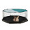 Small animal pen with protective net and bottom 1