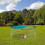 Small animal pen with protective net and bottom 2