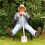 Metall-Gartenstuhl im antiken Stil 5