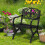 Metall-Gartenstuhl im antiken Stil 2