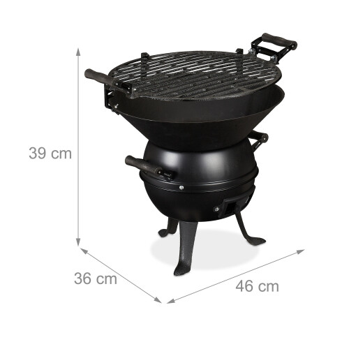 Grillfass aus Gusseisen 2