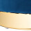 Samthocker mit Stauraum Blau 8