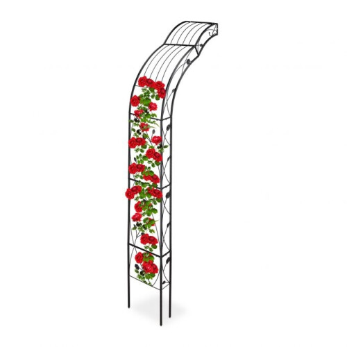 Half rose arch for mounting on the wall