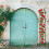 Half rose arch for mounting on the wall 5