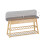 Shoe bench with seat and storage space 7