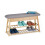 Shoe bench with seat and storage space 1