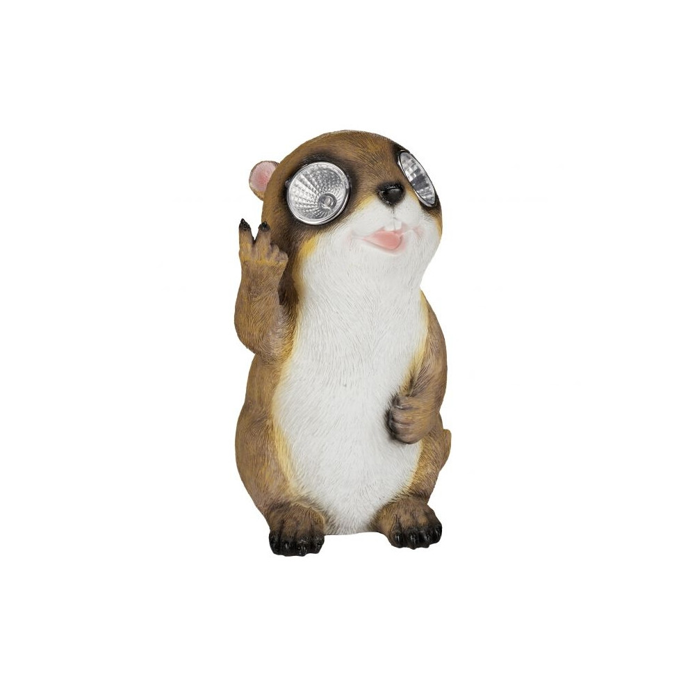 B2x Garden Figure Marmot With Sunglasses